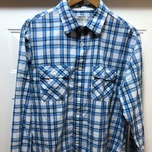 Aeropostale Button Down Shirt Sz L